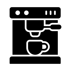 Coffee, Espresso, Caffeine, Machine, Cup icon