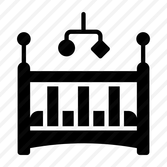 Cradle, Cot, Bed, Nursery, Furniture preview