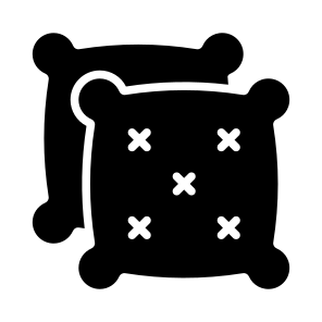 Cushions, Pillows, Rest, Comfort, Soft icon