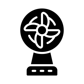 Fan, Cooling, Air, Pedestal, System icon