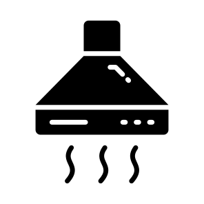 Kitchen, Kitchenware, Household, Fixture, Hood icon