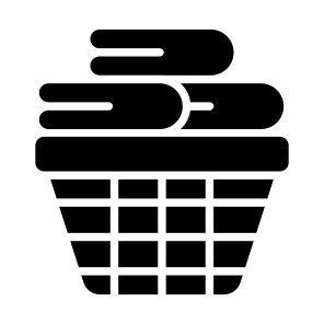 Laundry, Clothes, Bucket, Basket, Clean icon