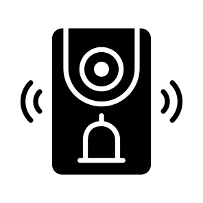 Smart, Bell, Doorbell, Ringer, Device icon