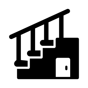 Staircase, Stairs, Steps, Renovation, Railing icon