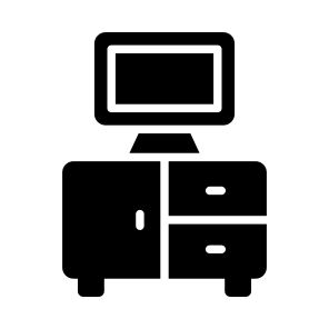 Tv, Table, Drawer, Desk, Wooden icon