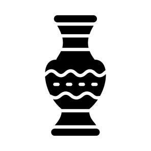 Vase, Ceramic, Pottery, Exhibition, Decor icon