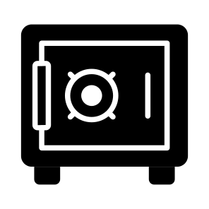 Vault, Locker, Safe, Strongbox, Storage icon