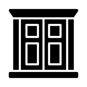 Window, Windowpane, Glaze, Glass, Pane icon