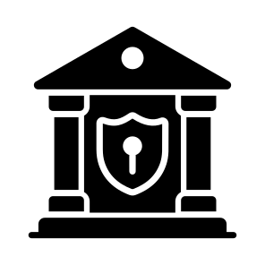 Bank, Building, Confidential, Deposit, Privacy icon