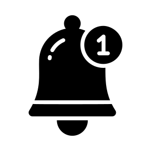 Notification, Alarm, Bell, Alert, Notify icon