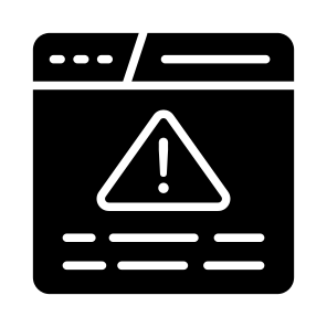 Website, Site, Web, Online, Error icon