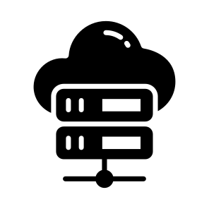 Data, Cloud, Server, Virtual, Online icon