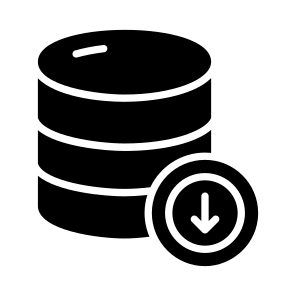 Data, Database, Db, Export, Download icon