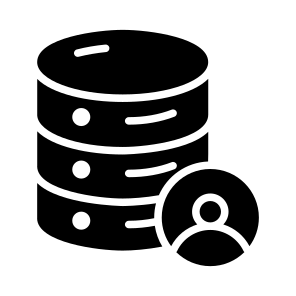 Data, Database, Db, Personal, User icon