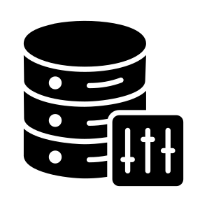 Data, Database, Db, Setting, Management icon