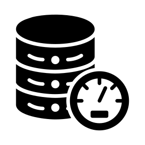 Data, Db, Performance, Testing, Speed icon