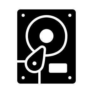 Data, Hard, Drive, Disk, Storage icon