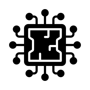 Data, Microprocessor, Chip, Cpu, Processor icon