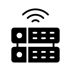 Data, Server, Datacenter, Connection, Internet icon