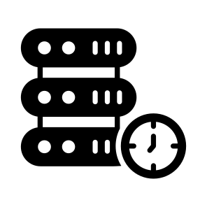 Data, Server, Datacenter, History, Storage icon
