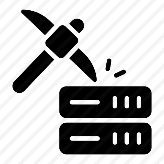 Data, Server, Datacenter, Mining, Pickaxe preview