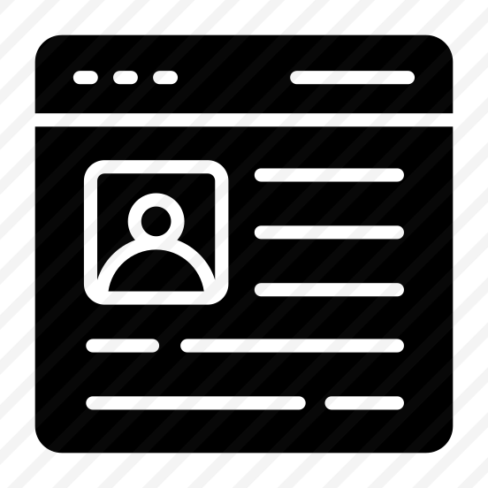 Data, Web, Profile, Online, User preview