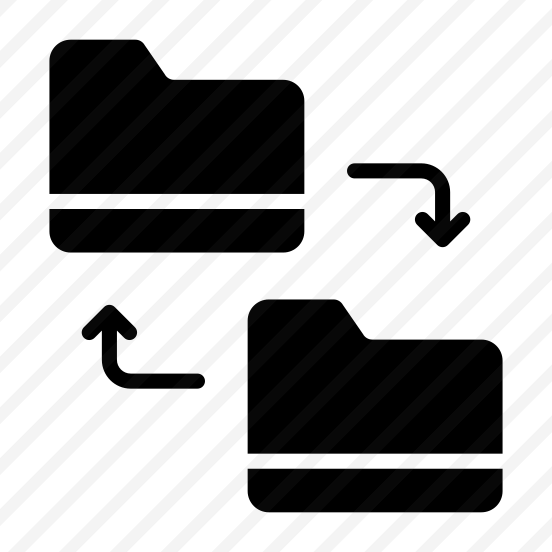 Folder, Exchange, Data, Sync, File preview