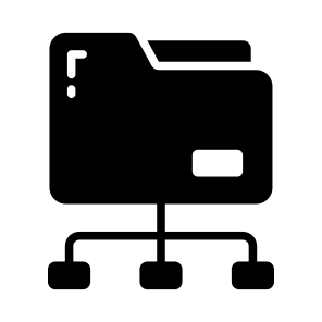 Folder, Shared, Access, Files, Data icon