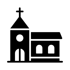 Church, Chapel, Religious, Property, Estate icon
