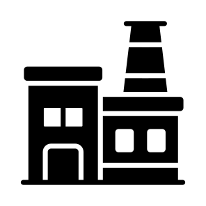 Factory, Mill, Industry, Property, Estate icon