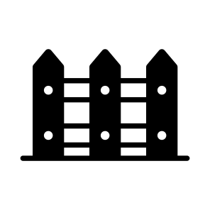 Fence, Railing, Palisade, Barrier, Barricade icon