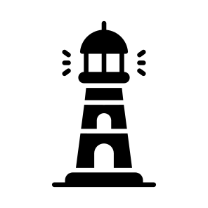 Lighthouse, Tower, Watchtower, Property, Estate icon