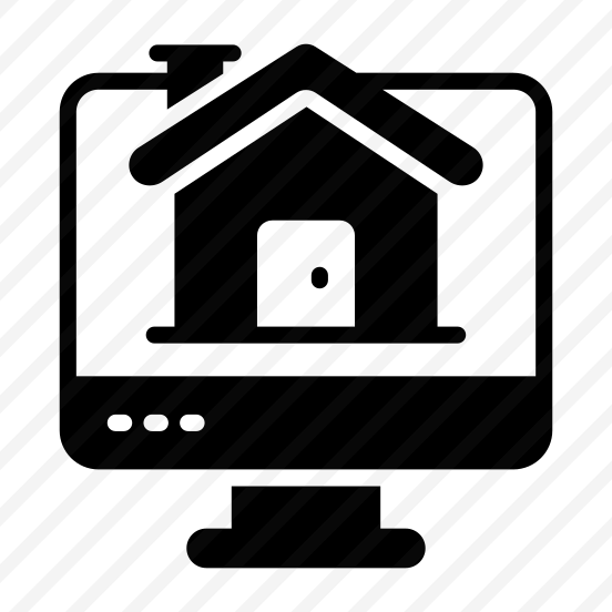 Online, Monitor, Home, House, Residence preview