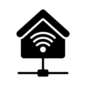 Smart, Wifi, Technology, Home, House icon