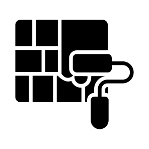 Wall, Painting, Renovation, Brush, Paintbrush icon