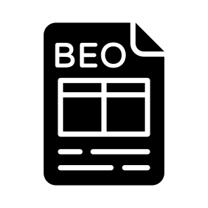 Beo, Order, Sheet, Event, Paper icon