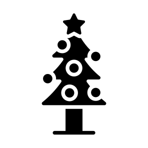 Christmas Tree, Fir, Spruce, Decor, Xmas icon