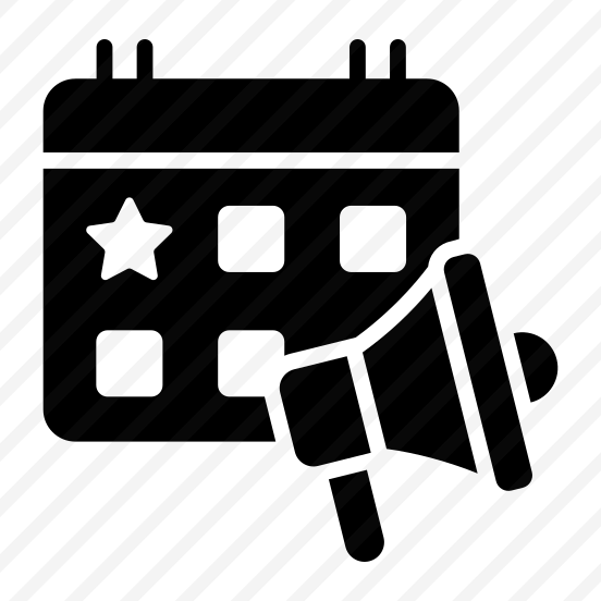 Event Announcement, Marketing, Megaphone, Planner, Event Management preview