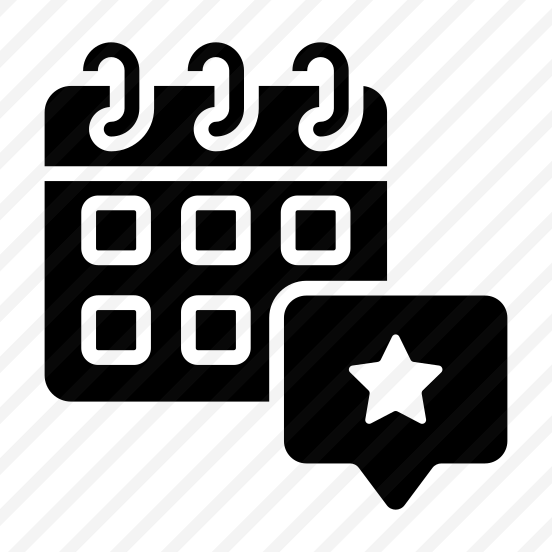 Event Feedback, Review, Schedule, Plan, Reminder preview
