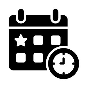 Event, Schedule, Meeting Planner, Daily Calendar, Timetable icon