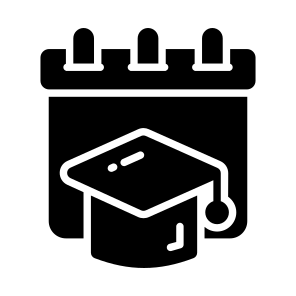 Graduation Day, Scholarship, Convocation, Event, Degree icon