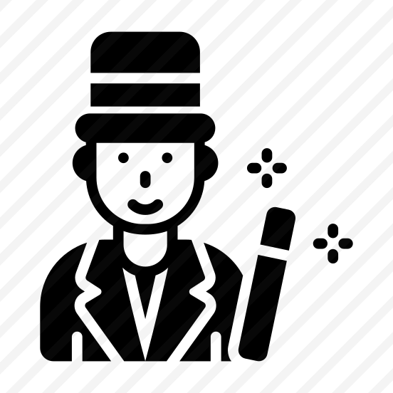 Magican, Trick, Performance, Magic Wand, Magician Character preview