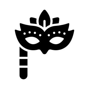 Masquerade, Mask, Prop, Eye Mask, Party Mask icon