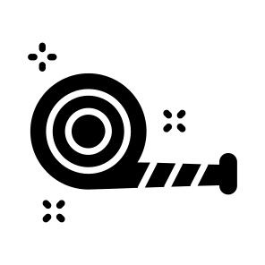 Party Blower, Party Pipe, Noisemaker, Celebration, Event Blower icon