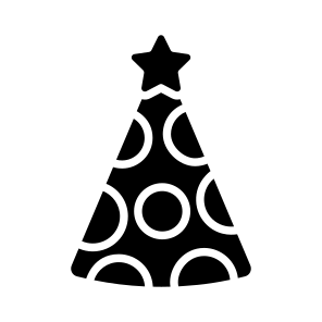 Party Hat, Cap, Headwear, Prop, Headgear icon