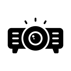 Projector, Video Projector, Hd Projector, Digital Projector, Device icon