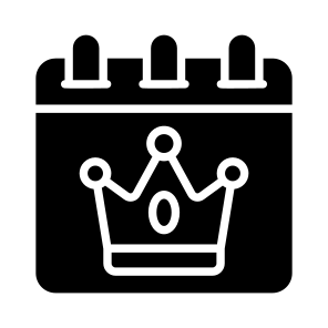 Royal Event, Planner, Calendar, Schedule, Reminder icon