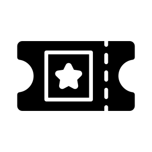 Ticket, Pass, Entry, Coupon, Voucher icon