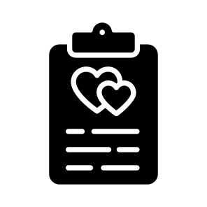 Wedding Vows, Promises, Paper, Contract, Agreement icon
