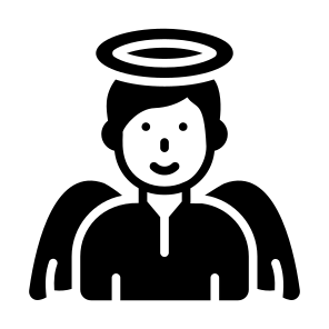 Angel, Guardian, Spiritual, Religious, Halo icon